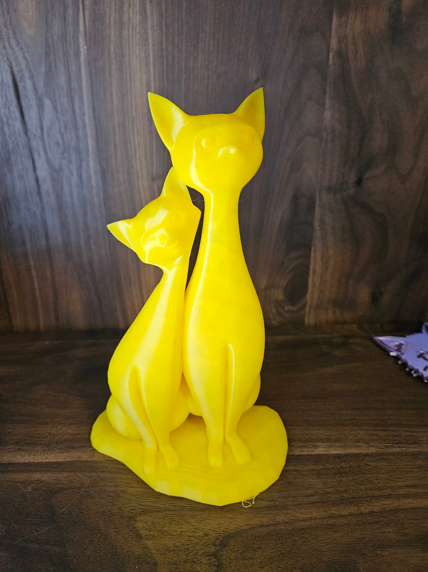 Artisic Cats Affection Yellow